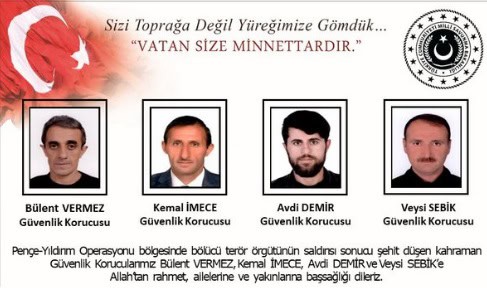 türkei gefallene soldaten nordirak