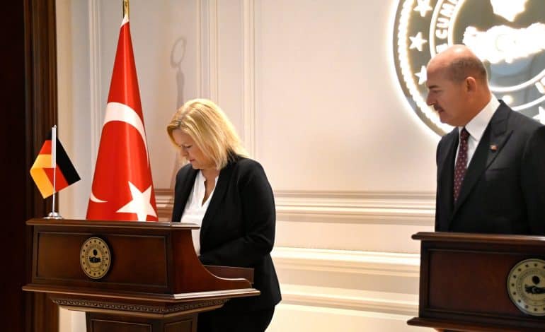 innenministerin faeser besucht türkei