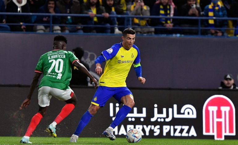 cristiano ronaldo (re.) vom al nassr fc