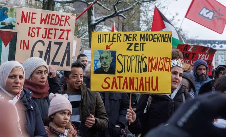 propalästinensische demonstrationen hamburg