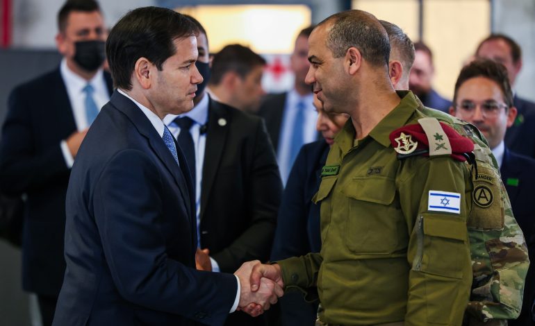 nahostkonflikt us außenminister rubio besucht israel