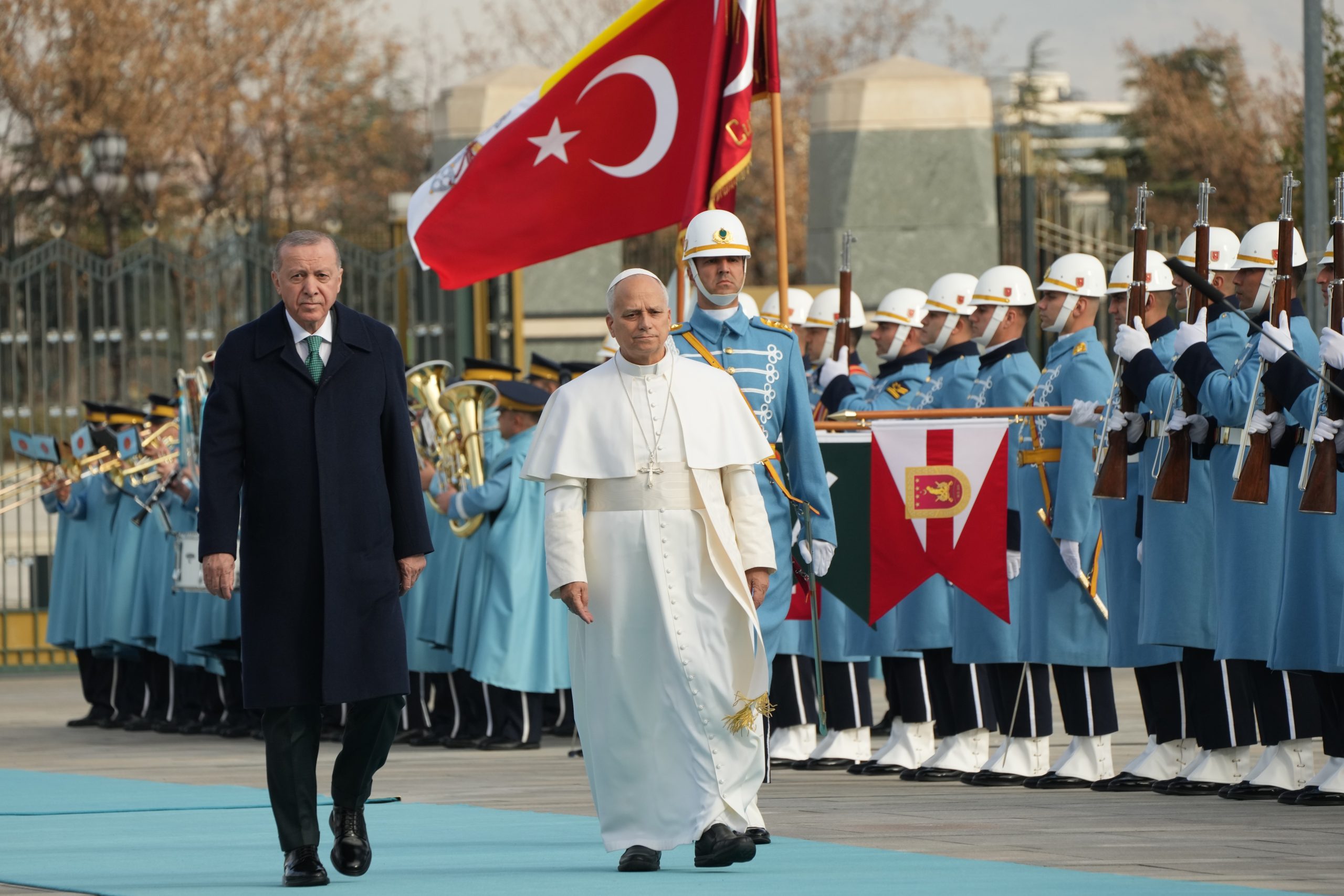 papst leo xiv. besucht die türkei