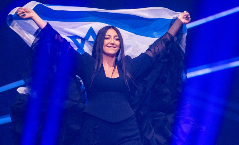 die israelische sängerin yuval raphael beim 69. esc