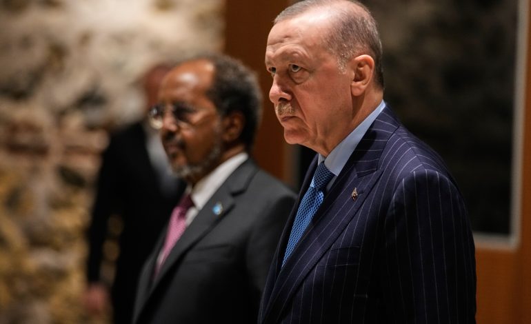präsident von somalia besucht die türkei