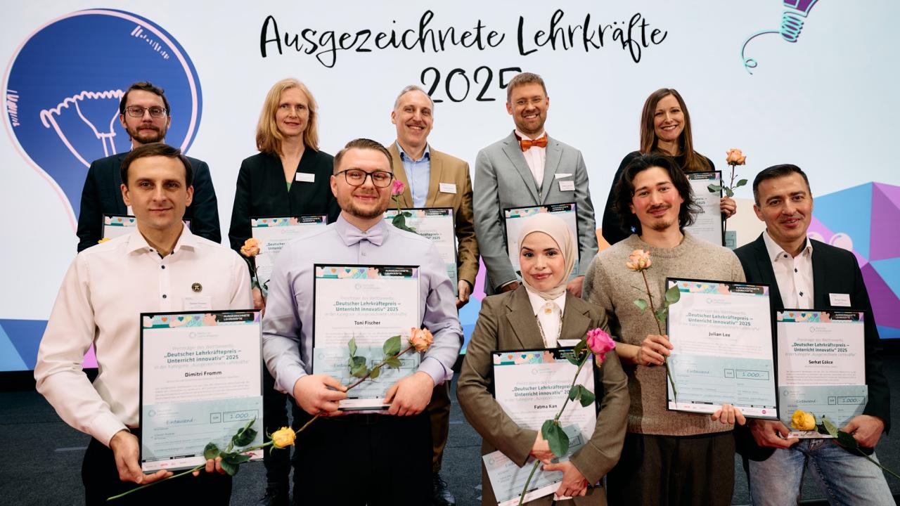 Berliner Lehrerin Fatma Kan erhält Deutschen Lehrkräftepreis 2025