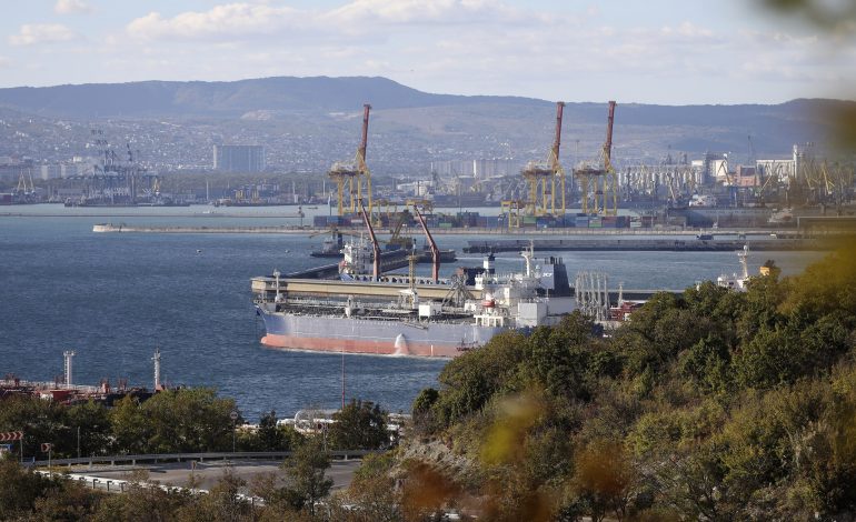 Öltanker in russland